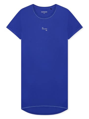 Schiesser Nachthemd Casual Essentials in royal