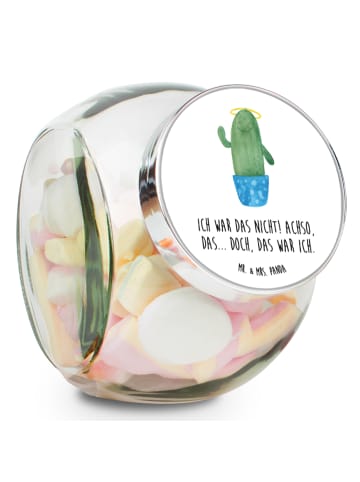 Mr. & Mrs. Panda keksglas Kaktus Heilig mit Spruch in Weiß