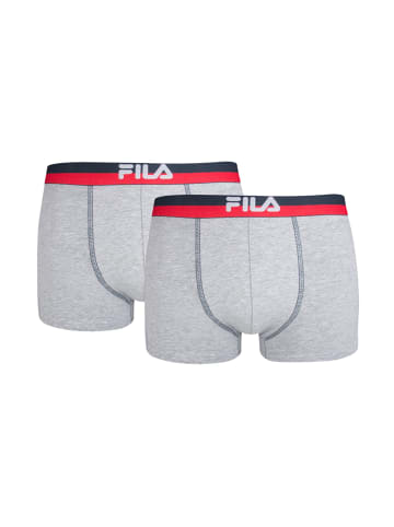 Fila Boxershort 2er Pack in Grau