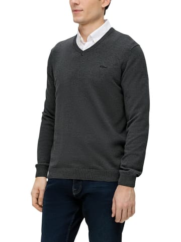 S.OLIVER RED LABEL Pullover in grau2