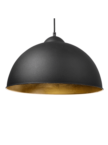 Beliani Pendelleuchten CETINA in Schwarz/Gold - (W) 40 x (H) 129 x (L) 40 cm