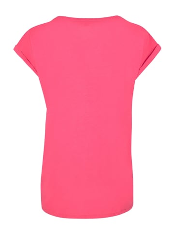 Merchcode Merchcode T-Shirts in hibiskus pink