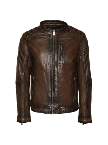 Roberto Geissini Clifford Lederjacke Braun