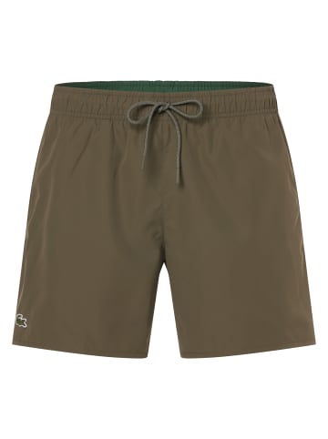 Lacoste Badeshorts in oliv