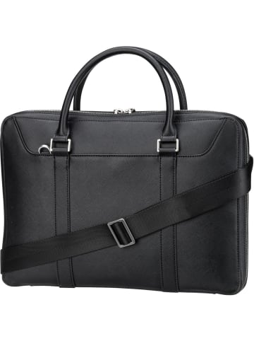 Guess Aktentasche Parma Saffiano Eco Document Case in Black