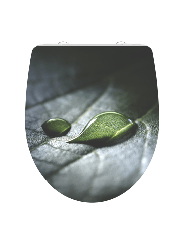 Franz Joseph Schütte Duroplast HG WC-Sitz RAINDROP, mit Absenkautomatik und Schnellverschluss