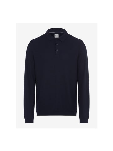 BRAX  Langarmshirt in navy