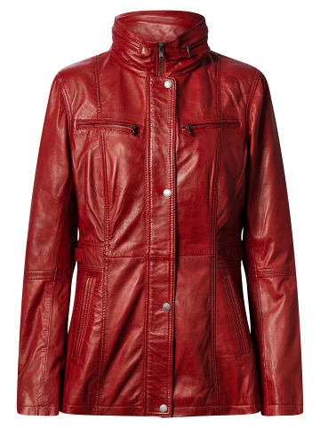 CBL Damen Lederjacke in rot