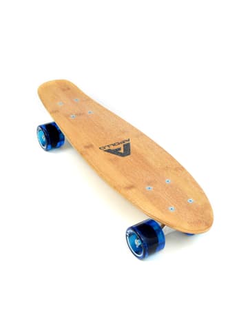 Apollo Fancyboard - Cruiserboard " Classic Blue " in blau/holz