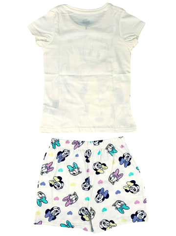 Disney Minnie Mouse Schlafanzug Minnie Mouse & Daisy Duck in Creme