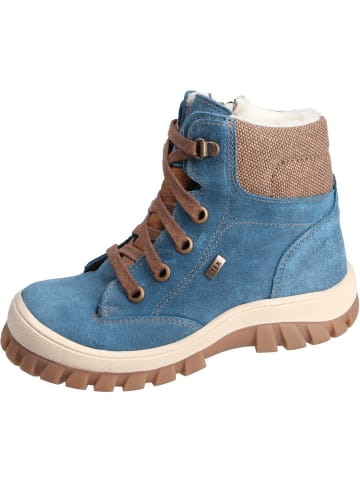 Däumling Schnürstiefel Yachi in blau