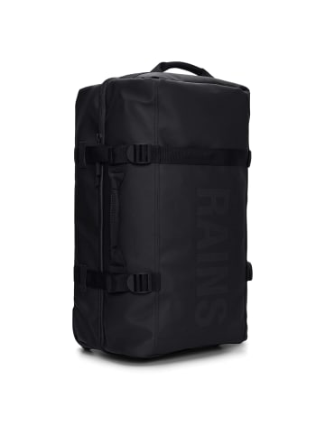 RAINS Texel Checkin Bag W3 - Rollenreisetasche 64 cm (black) in schwarz