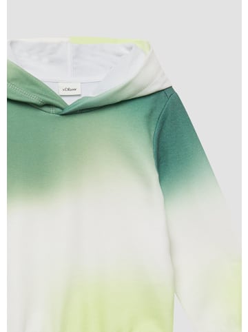 s.Oliver Sweatshirt in 79D3_olivgrün