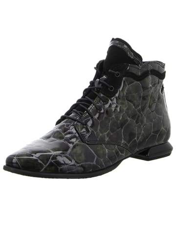 SIMEN Schnürstiefelette in grün