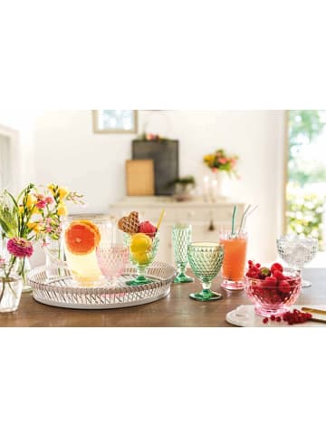 Villeroy & Boch 4er Set Rotweingläser Boston Coloured in – 310 ml in Grün