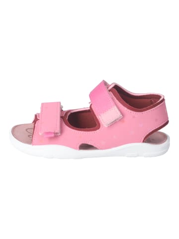 Ricosta Kindergarten Sandale Barfußschuh in pink