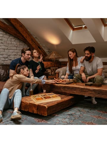 relaxdays 7-tlg. Snackschalen Set in Natur