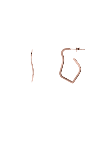 Steel_Art Ohrstecker Damen Avelina rose goldfarben in rosegoldfarben