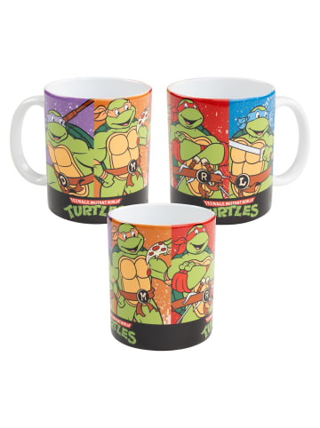 Teenage Mutant Ninja Turtles Teenage Mutant Ninja Turtles Tasse Kaffeetasse Kaffeebecher 320 ml in Mehrfarbig