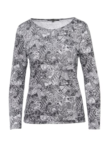 KOROSHI Langarm T-Shirt in grau