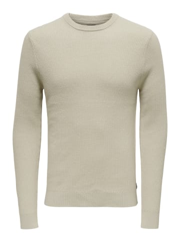 Only&Sons Pullover ONSPHIL in Beige