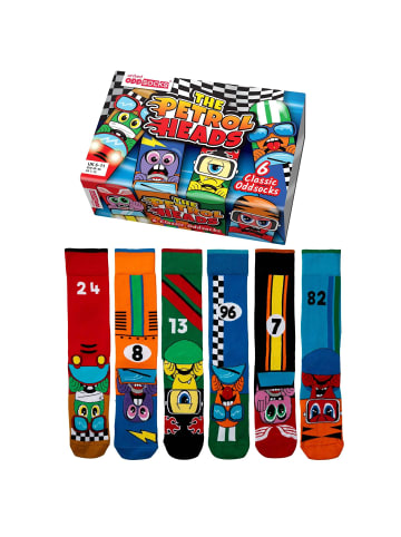 United Oddsocks Socken 3er Pack in Petrol Heads