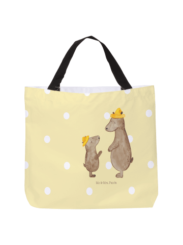 Mr. & Mrs. Panda Schultasche Bären mit Hut ohne Spruch in Gelb Pastell