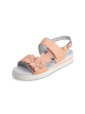 VITAFORM Hirschleder Sandalen in coralpink