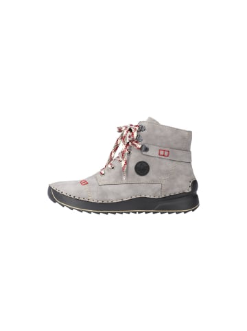 rieker Schnürstiefel in grau