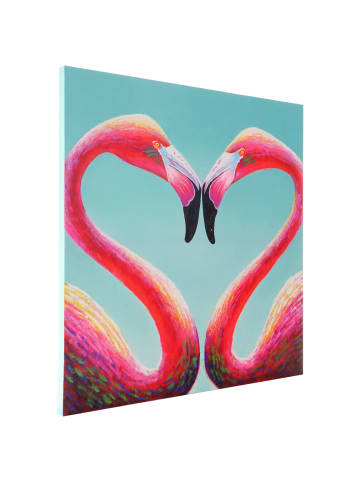 MCW Ölgemälde Flamingo