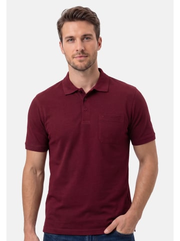 Ragman Poloshirt Basic in Rot