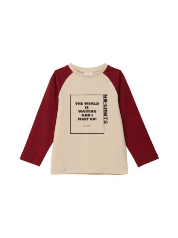 s.Oliver T-Shirt langarm in Beige