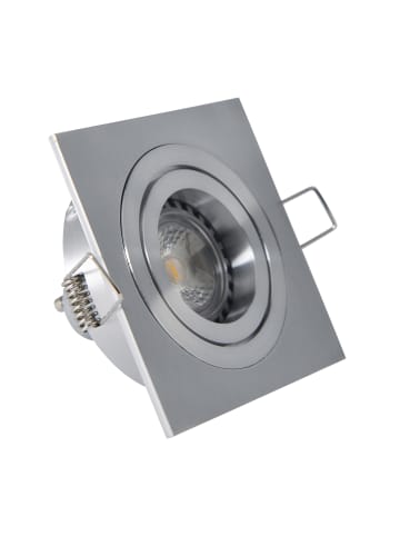 näve Einbauleuchte "EINBAUSPOT" in silber - (L)9.2 cm x (B)9.2 cm x (H)12 cm