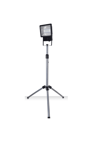näve LED Solarleuchte "BARO" in schwarz - (L)86 cm x (B)86 cm x (H)125.5 cm - EEK F