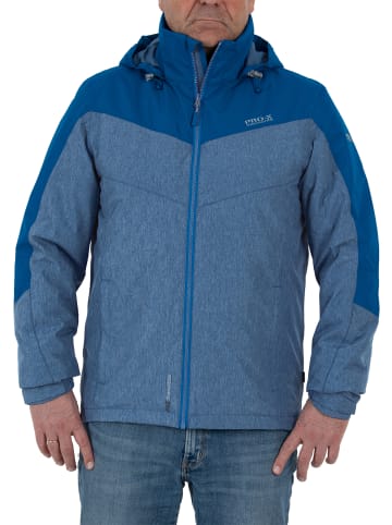 PRO-X elements Funktionsjacke "JAMES" in Coronet Melange - Poseidonblau