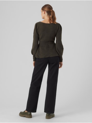 Vero Moda Strickpullover in Peat