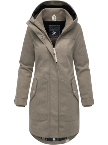 ragwear Wintermantel Jannisa Coat in Stone Brown25