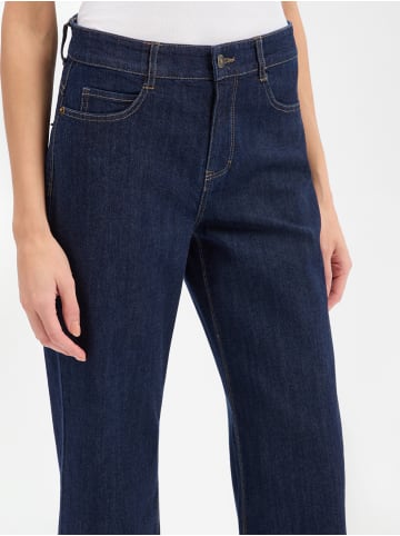 Marie Lund Wide Leg Jeans in rinsed