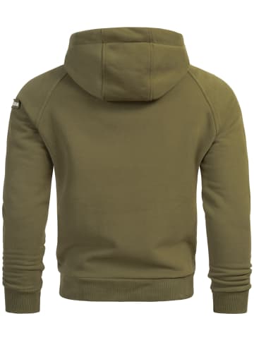 Alessandro Salvarini Hoodie Alessandro Salvarini Herren Hoodie AS291 in Grün