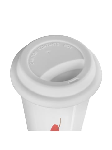 Mr. & Mrs. Panda Kaffeebecher To Go Cupcake ohne Spruch in Weiß