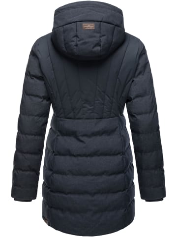 ragwear Winterjacke Ashanta Block in Navy