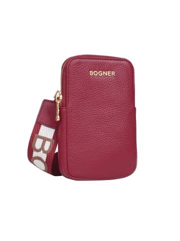 Bogner Handytasche 'Andermatt Johanna in Dunkelrot 11 x 17,5 x 2 cm'