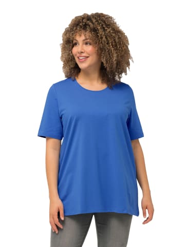 Ulla Popken Shirt in mittelblau