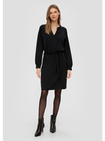 s.Oliver BLACK LABEL Kleid kurz in Schwarz