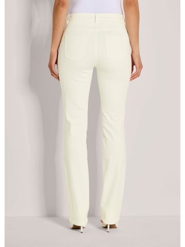 MADELEINE Gerade Five-Pocket-Jeans mit Stretch in wollweiß