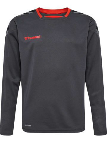 Hummel Hummel Jersey L/S Hmlauthentic Multisport Kinder in ASPHALT