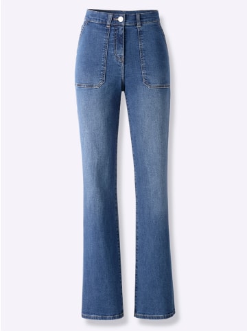 WITT WEIDEN Jeans in blue-stone-washed