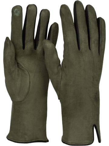 styleBREAKER Touchscreen Handschuhe in Oliv