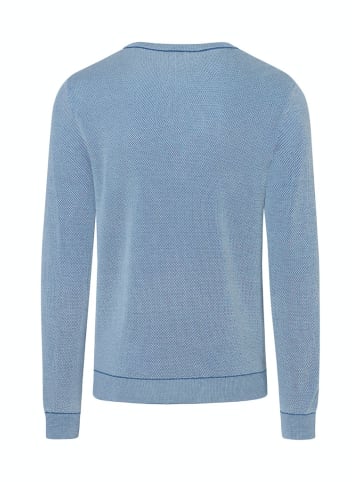 März Pullover Rundhals 1/1 Arm in Blau