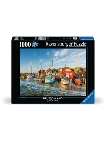 Ravensburger Puzzle 1.000 Teile Romantische Hafenwelt von Ahrenshoop Ab 14 Jahre in bunt